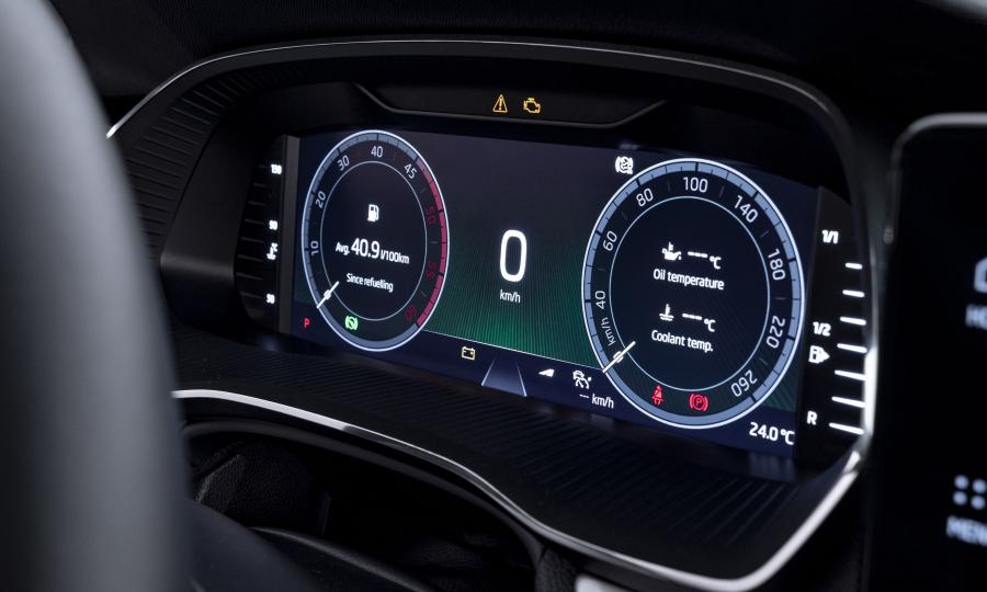 Панель приборов Skoda Octavia Combi 2020 года  (WW) (фото 6 из 69)